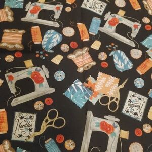 Vintage Sewing Pattern Apron Fabric Adult Sz